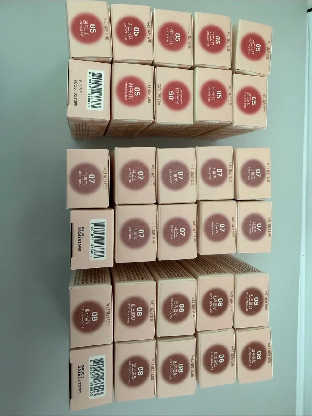 30 PCS x COLORGRAM (RETAIL $12.99 each)- 3 Different shades, NEW IN BOX